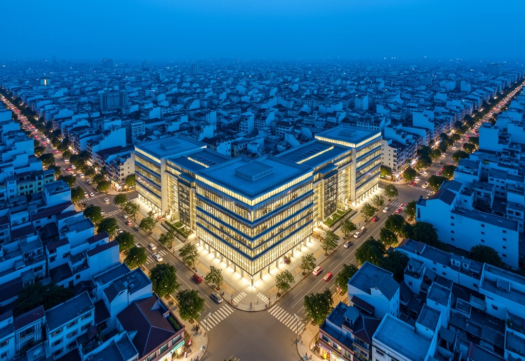 Hanoi Business District Landscape